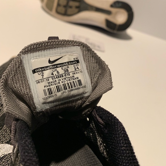 Nike flyknit 1 lunarlon oreo zebra Size 7 - Picture 7 of 7